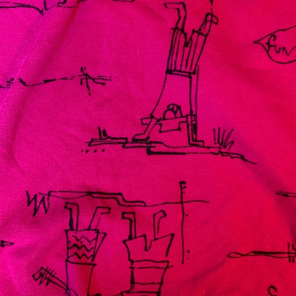 Chicos silk blend stick figure top. Chicos size 1 - Picture 3 of 4